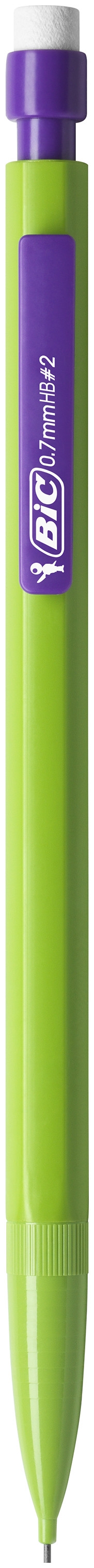 BIC Matic Fun Porte-Mines 0,7 mm HB - Couleurs Assorties, Pochette de 5