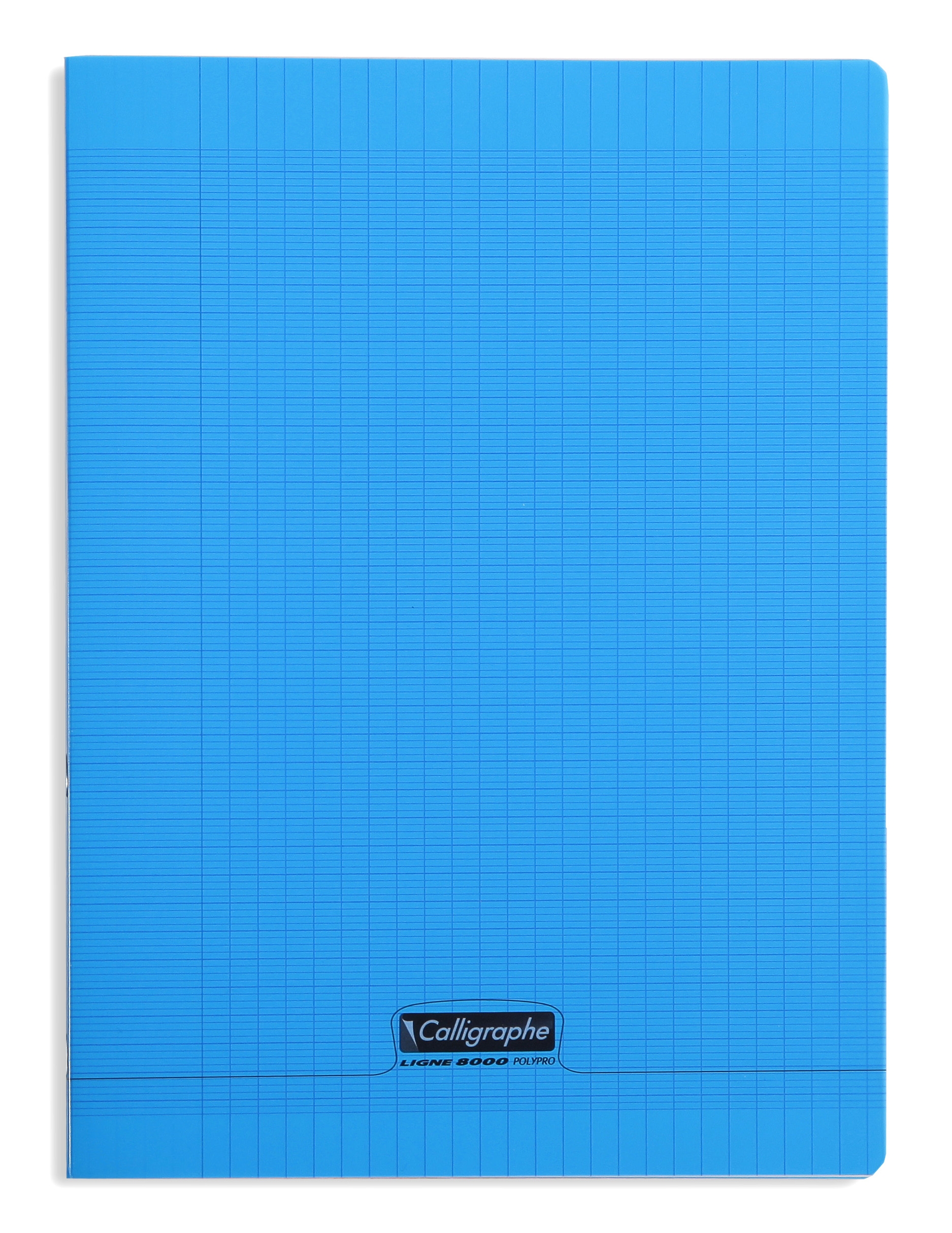 Cahier piqué 8000 POLYPRO 24x32 cm 96 pages grands carreaux 90 g
