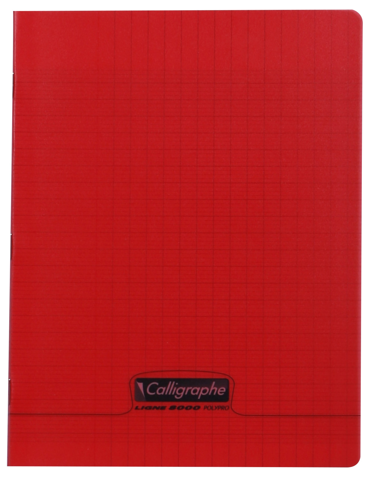 Cahier piqué 8000 POLYPRO 17x22 cm 48 pages grands carreaux 90 g
