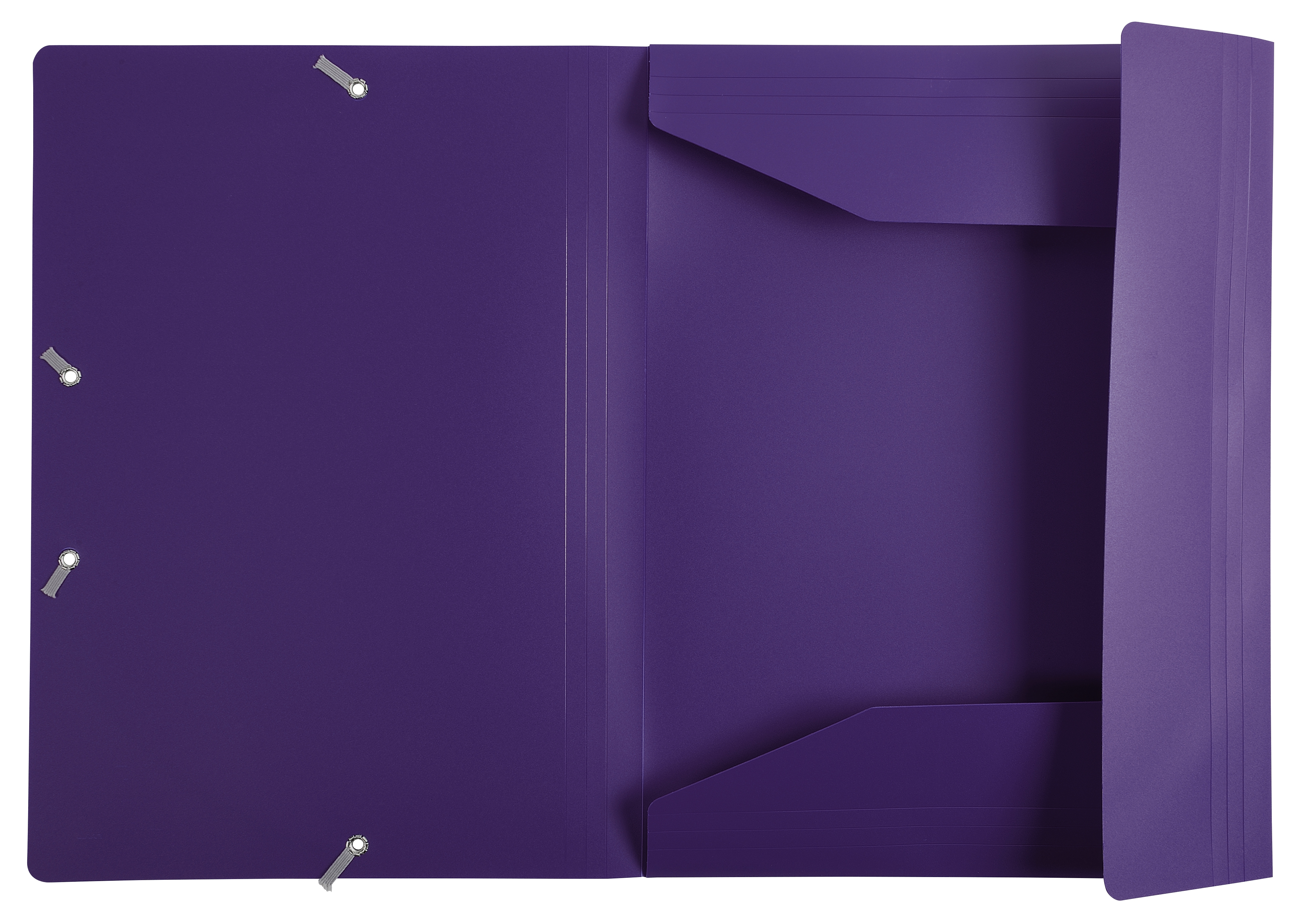 Chemise à élastique 3 rabats Polypropylène 4/10e Opaque Eco - A4 Chemise plastique polypropylène pour petit budget.