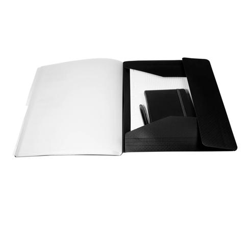 Trieur 12 compartiments A4. Avec pochette 3 rabats. EXACOMPTA