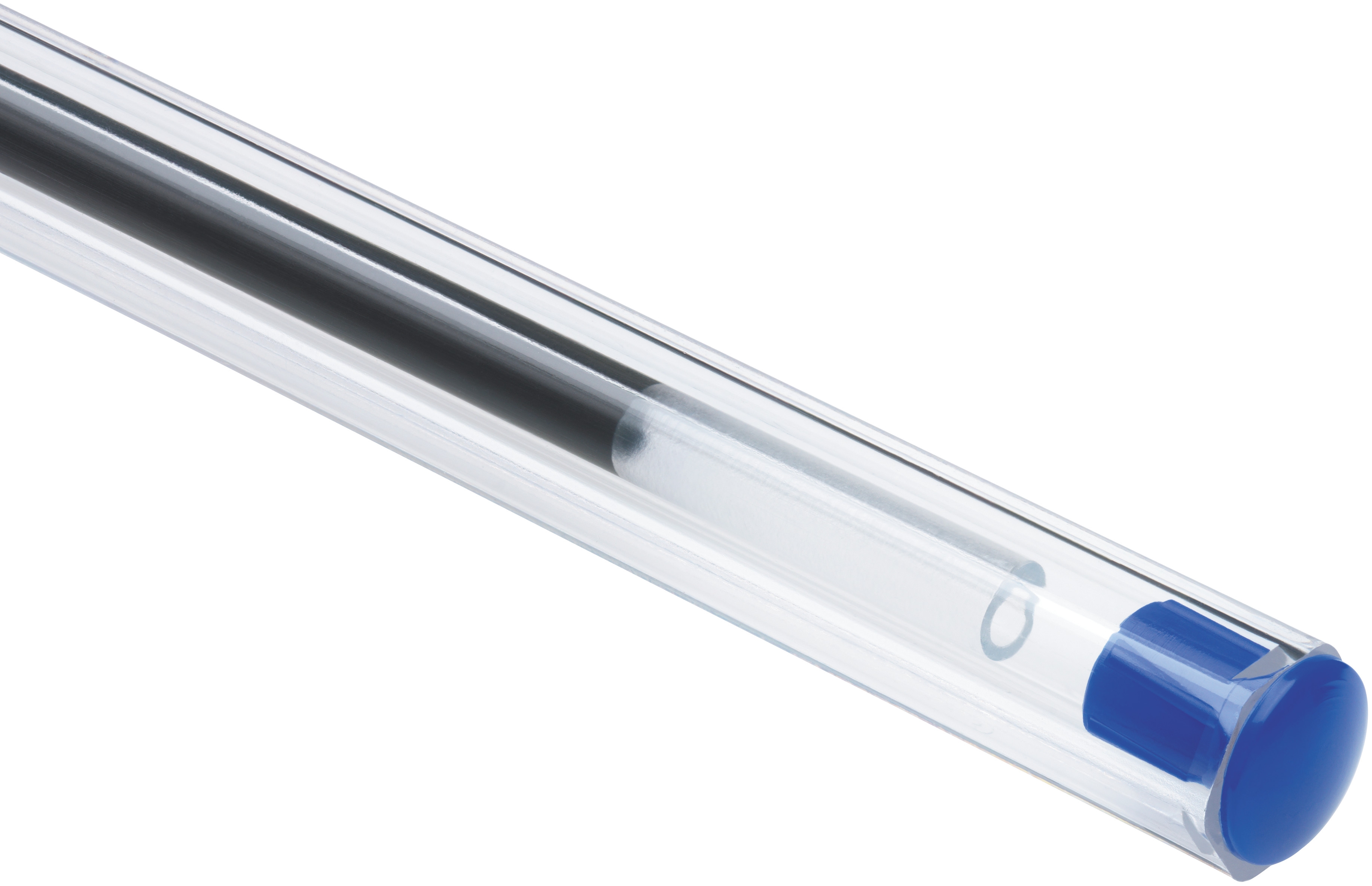 BIC Cristal Original Stylos-Bille Pointe Moyenne (1,00 mm) avec Capuchons et Embouts Assortis - Couleurs d’Encre Assorties, Lot de 5