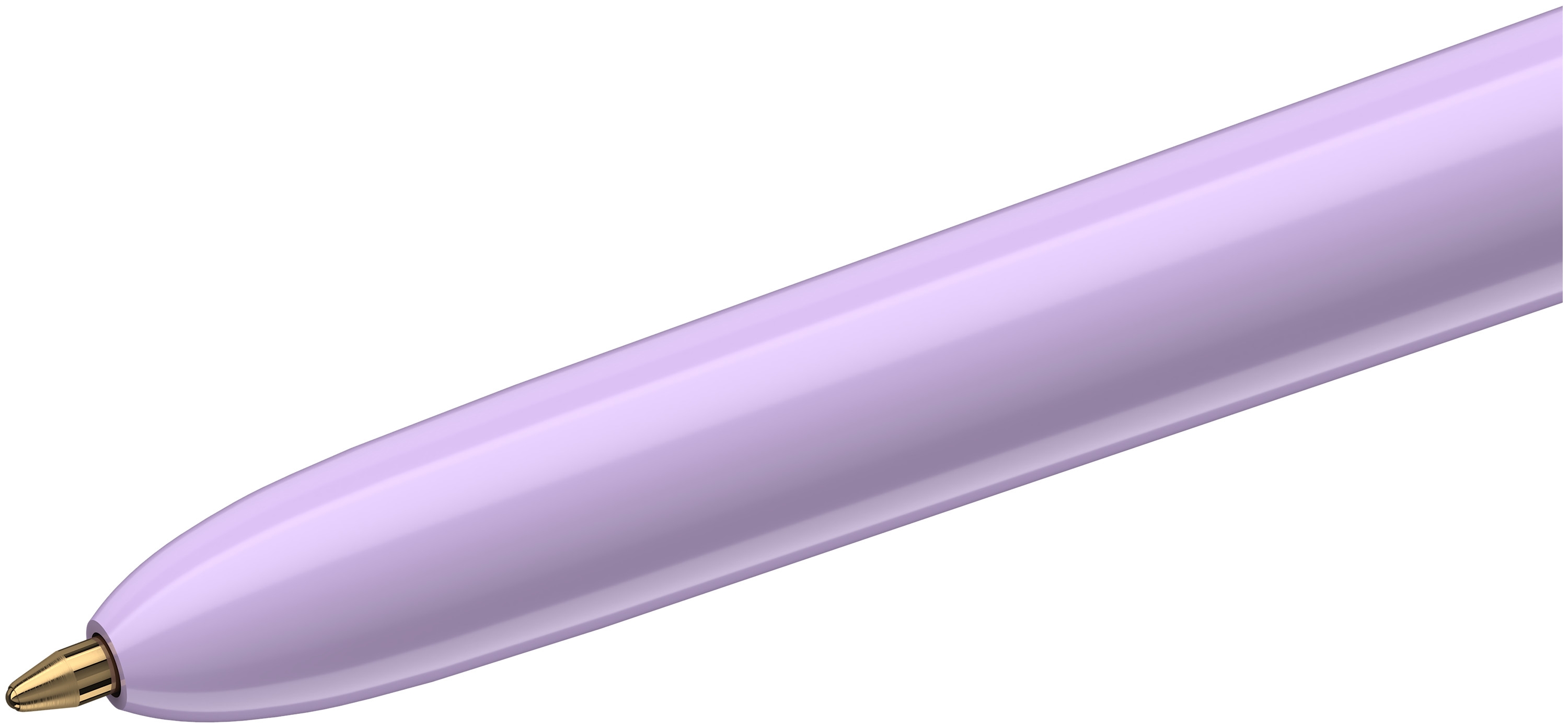 BIC 4 Couleurs Pastel - Stylos-Bille Pointe Moyenne (1,00 mm) - Couleurs Assorties, Pack de 3