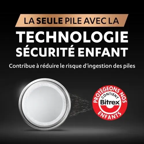 DURACELL Piles boutons lithium spéciales 2032 3V, lot de 2 (DL2032/CR2032)