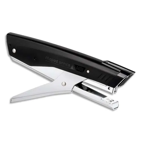 MAPED Agrafeuse Essentials noir - capacite de 25 feuilles - agrafes 24/6 ou 26/6