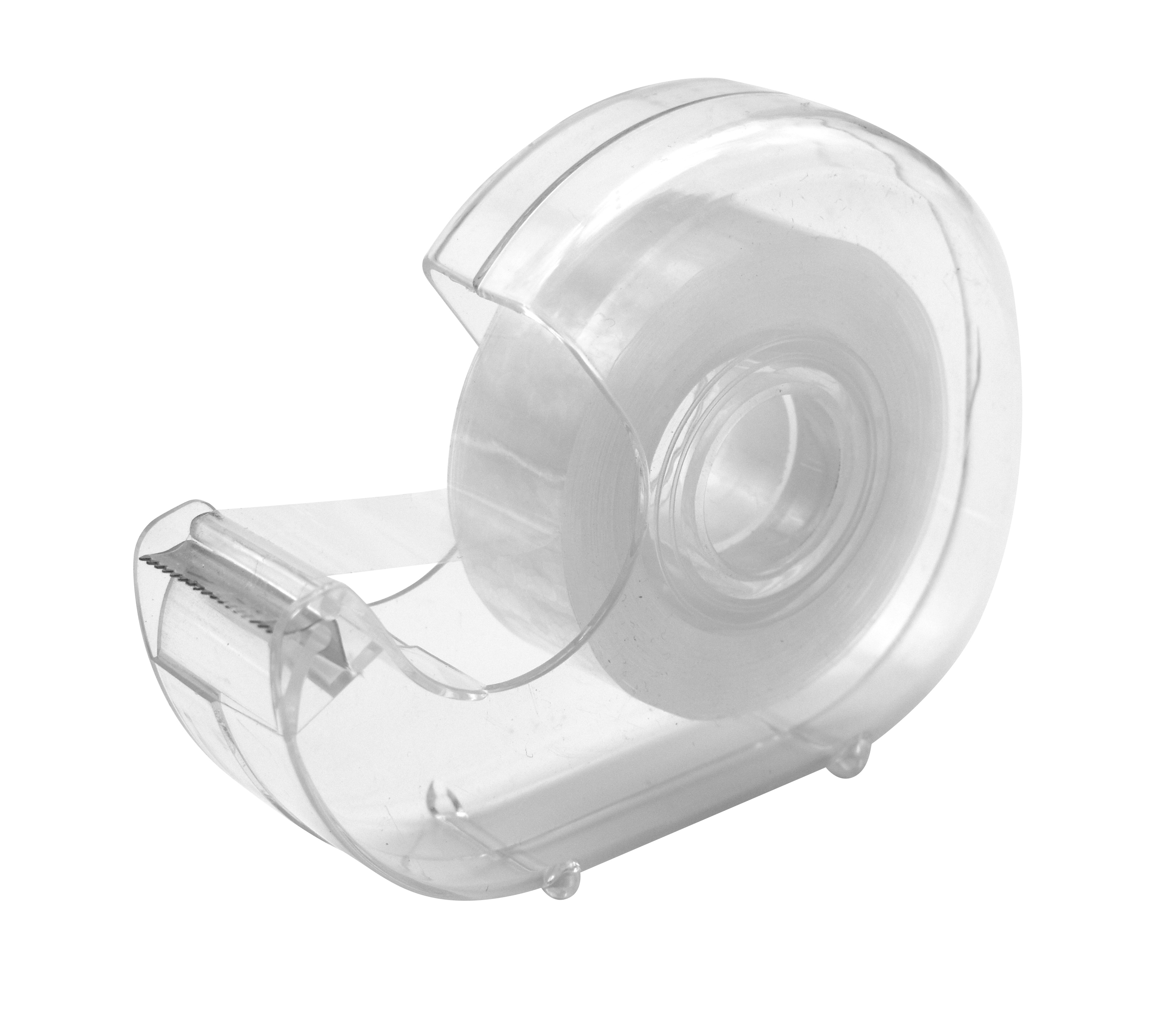 WONDAY Dévidoir " ESCARGOT" - pvc transparent - pr rouleau 19x 33 + 1 rouleau