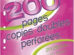 Copies doubles petits carreaux