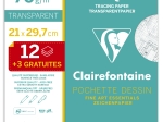 Pochette Calque A4 12+3F 70g spéciale rentrée des classes