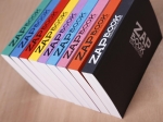 Zap Book - Clairefontaine 8366C Carnet Encolle 1/2 Zap Book - dos encolle grand côte A5 (14,8x21cm) 160 pages unies 80g -- Couleur de Couverture Aleatoire