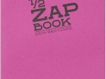 Zap Book - Clairefontaine 8366C Carnet Encolle 1/2 Zap Book - dos encolle grand côte A5 (14,8x21cm) 160 pages unies 80g -- Couleur de Couverture Aleatoire