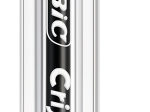 BIC Cristal Original Stylos-Bille Pointe Moyenne (1,00 mm) avec Capuchons et Embouts Assortis - Couleurs d’Encre Assorties, Lot de 10