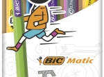 BIC Matic Fun Porte-Mines 0,7 mm HB - Couleurs Assorties, Pochette de 5