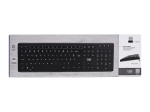 TNB Clavier sans fil ultra silencieux - azerty - noir KBSILENT