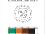 Boîte de 12 tubes de peinture aquarelle. Gamme etude/studio. LEFRANC BOURGEOIS  Tubes de 10ml