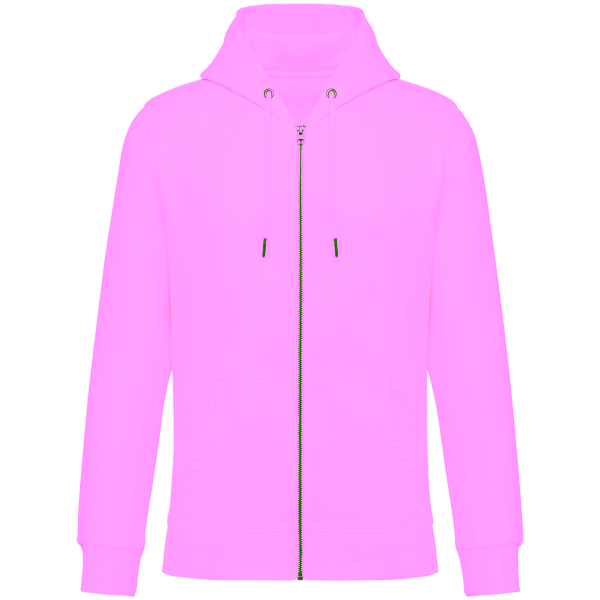 Sweat-shirt écoresponsable zippé à capuche